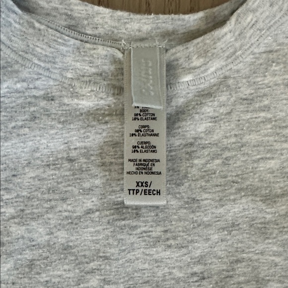 Skims Cotton Jersey Long Sleeve Top - Picture 2 of 3